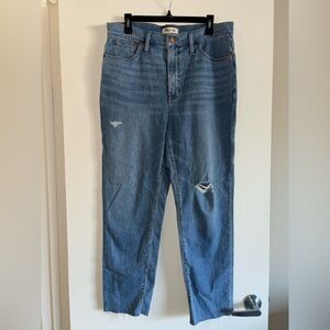 Madewell The Perfect Vintage Jean in Medium Wash Sz 31